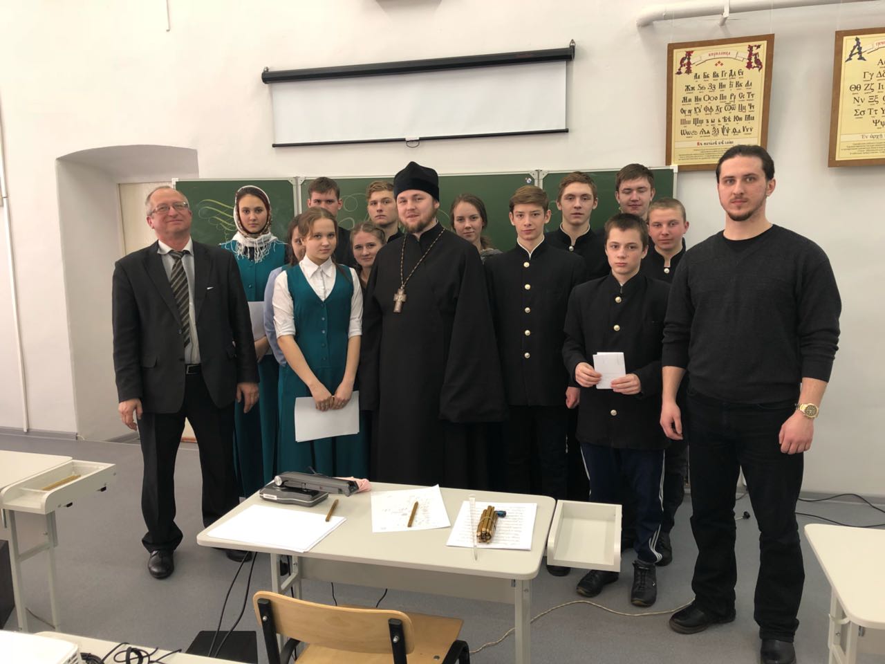 Воспитанники Подготовительного отделения приняли участие в празднике в православной гимназии