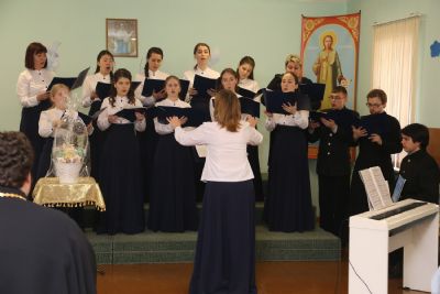 В Регентской школе состоялся вокально-хоровой концерт