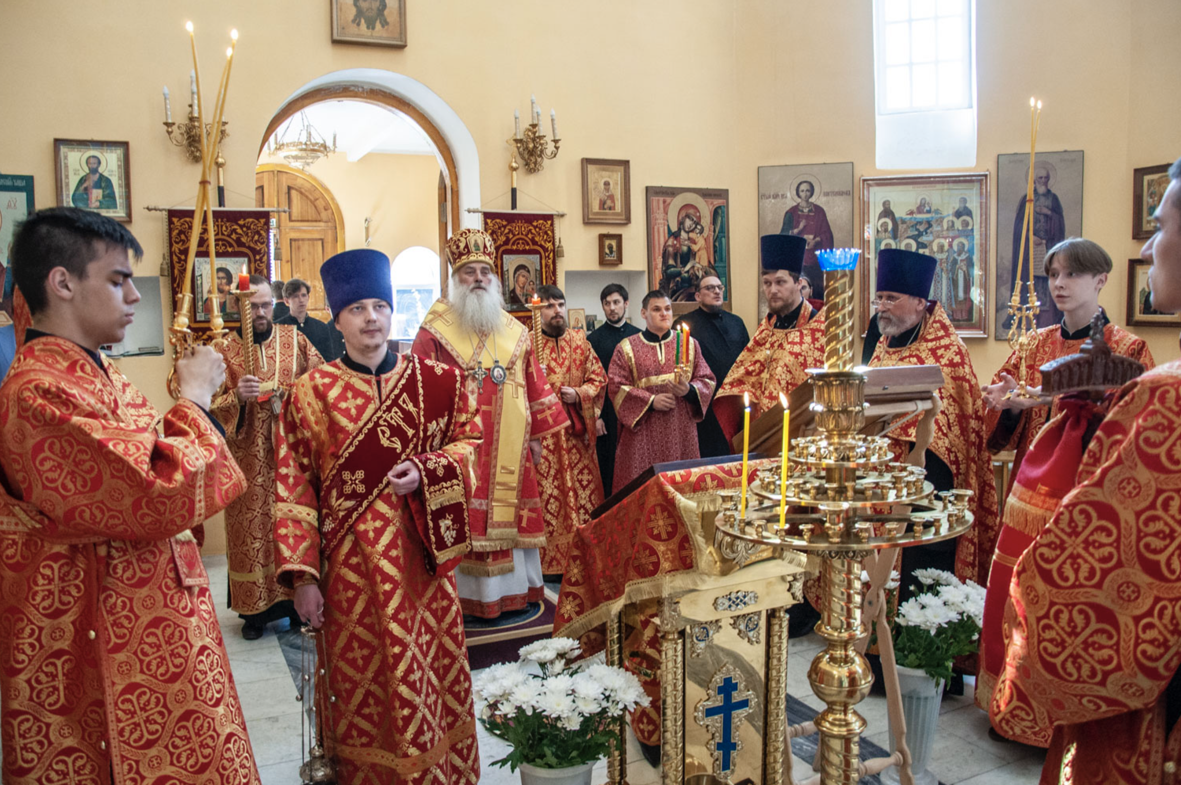 Празднование Пасхи. Отдание Пасхи. Бийская епархия.