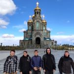 Студенты посетили «Парк Патриот» и храм Воскресения Христова — Патриарший соборный храм
